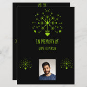 In Love Memory Dandelion Art (Vorne/Hinten)