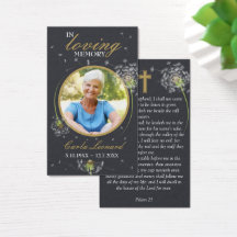 In Love Memory Dandelion Foto Beerdigung Gebet