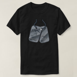 In Love Memory - Dog Tags T-Shirt