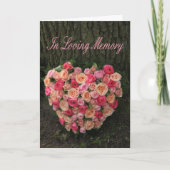 In Love Memory Einladung (Vorderseite)