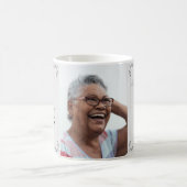 In Love Memory Elegante Tribute Light Gray Coffe Kaffeetasse (Mittel)