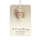 In Love Memory Foto Autolufterfrischer (Rückseite)