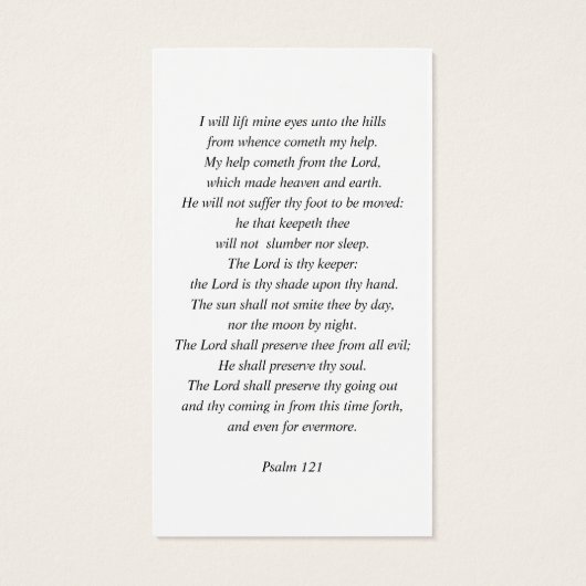 In Love Memory Foto Beerdigungskarte (Rückseite)