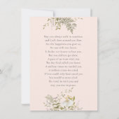 In Love Memory | Foto Beerdigungskarte (Rückseite)