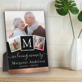 In Love Memory Foto Collage Beerdigung Memorial Fotoplatte