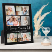 In Love Memory Foto Collage Fotoplatte (Seite)