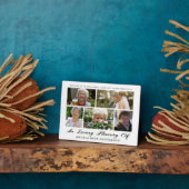 In Love Memory Foto Collage Fotoplatte (Seite)