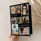 In Love Memory Foto Collage Memorial/Beerdigung Programm