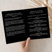 In Love Memory Foto Collage Memorial/Beerdigung Programm