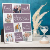 In Love Memory Foto Collage Memorial Tribute Fotoplatte (Seite)