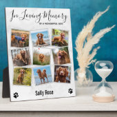 In Love Memory Foto Collage Pet Memorial Fotoplatte (Seite)