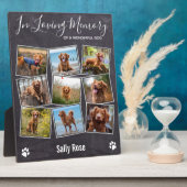 In Love Memory Foto Collage Pet Memorial Fotoplatte (Seite)