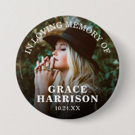 In Love Memory | Foto der Erinnerung Button