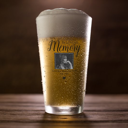 In Love Memory | Foto-Gedenkdienst Glas