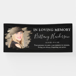 In Love Memory | Foto-Memorial-Banner Banner