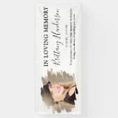 In Love Memory | Foto-Memorial-Banner Banner (Vertikal)