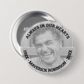 In Love Memory Foto Memorial Beerdigung Button (Vorne & Hinten)
