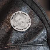 In Love Memory Foto Memorial Beerdigung Button
