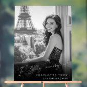 In Love Memory Foto Memorial Begrüßung Acrylschild (Neutral)