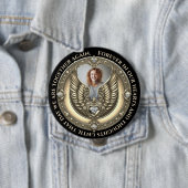 In Love Memory Foto Memorial Diamond Look Button (Beispiel)