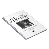 In Love Memory | Foto Memorial Guest Notizblock (Rechte Seite)