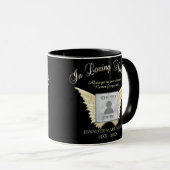 In Love Memory Foto Memorial Tasse (VorderseiteRechts)