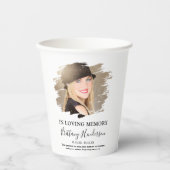 In Love Memory | Foto Pappbecher (Vorderseite)
