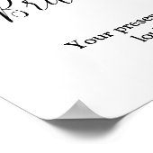 In Love Memory | FOTO Poster (Ecke)