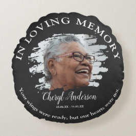 In Love Memory | FOTO Rundes Kissen