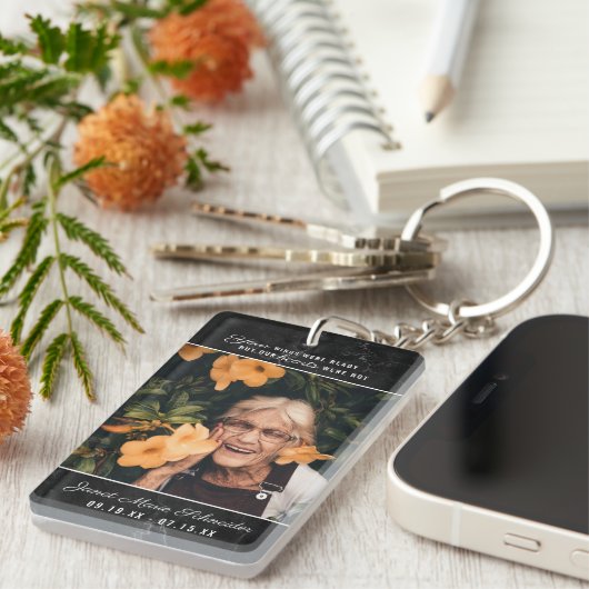 In Love Memory | Foto und Kostenvoranschlag Schlüsselanhänger (Vorderseite rechts)