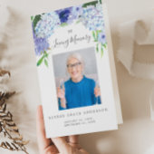 In Love Memory Funeral geflochtene Programm-Flyer Flyer