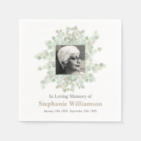 In Love Memory Funeral Memorial Eukalyptus Weck