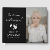 In Love Memory | Gedenkstätte der weißen Tauben Gästebuch (Vorderseite)