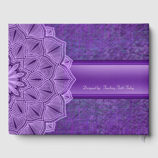 In Love Memory Guest Book: Funeral Guest Book Gästebuch (Rückseite)