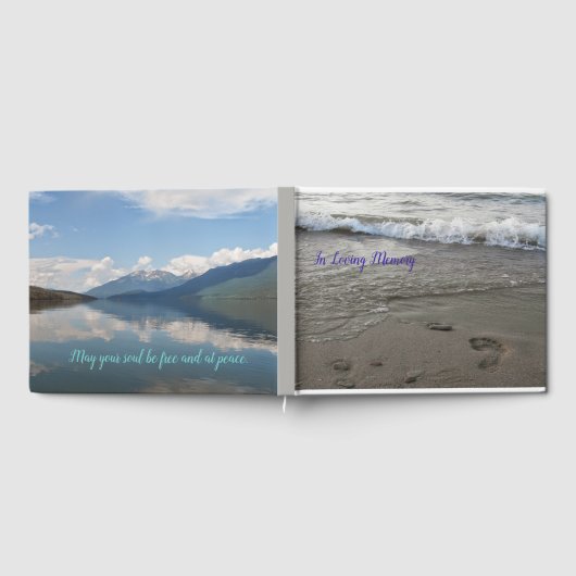 In Love Memory Guest Book Gästebuch (Voll)