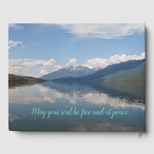 In Love Memory Guest Book Gästebuch (Rückseite)