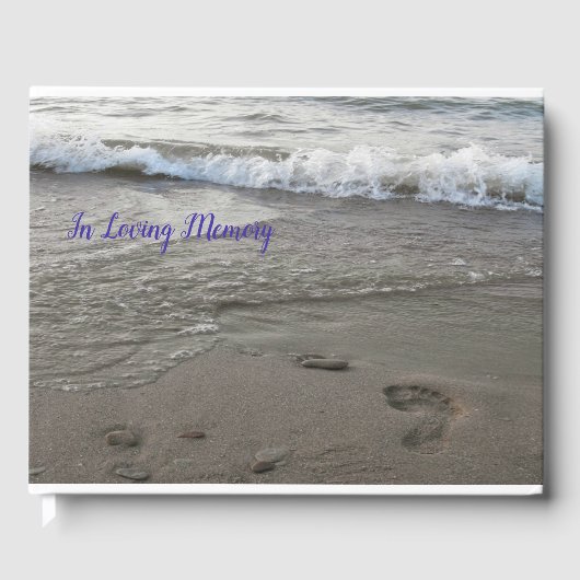 In Love Memory Guest Book Gästebuch (Vorderseite)