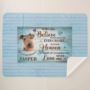 In Love Memory Hund Memorials Airedale Terrier  Sherpadecke