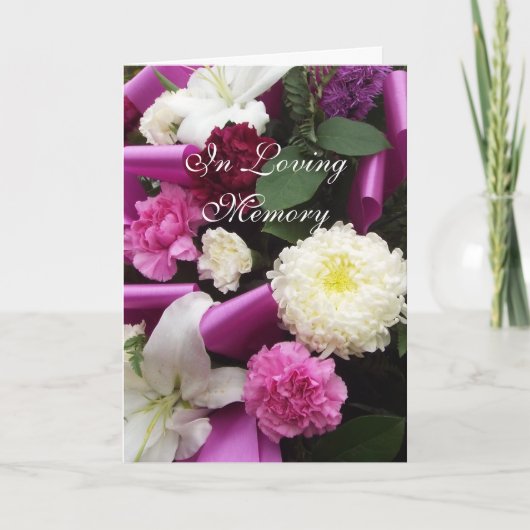 In Love Memory Karte (Vorderseite)