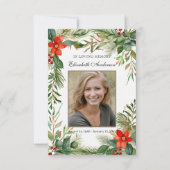 In Love Memory katholische Beerdigungskarte Ankündigung (Vorderseite)