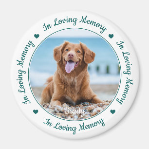 In Love Memory Keepake Pet Memorial Magnet
