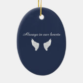 In Love Memory | Kostenvoranschlag für Fotos Keramik Ornament (Hinten)