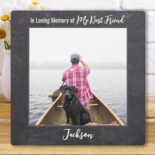 In Love Memory - Mans Best Friend Dog Memorial Fotoplatte