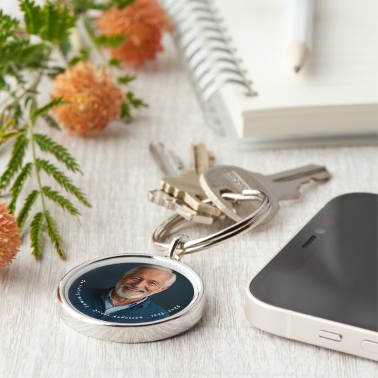 In Love Memory Memorial Beerdigung Geschenk Schlüsselanhänger (Seite)