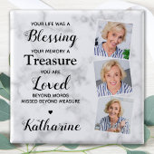 In Love Memory Memorial Beileid 3 Foto Beerdigung Button