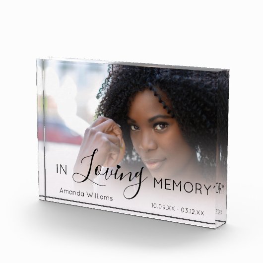 In Love Memory | Memorial Fotoblock (Rechts)