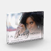 In Love Memory | Memorial Fotoblock (Links)