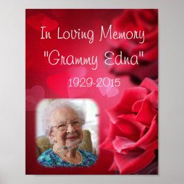 In Love Memory Memorial - In Memory Poster Foto