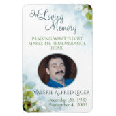 In Love Memory Memorial Keepake Magnet (Vertikal)