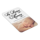 In Love Memory | Memorial Magnet (Rechte Seite)